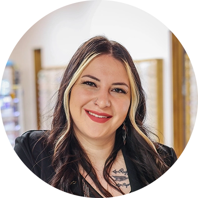 Circle Cutout Of Havre Optometric Clinic Team Member Ericka Richardson